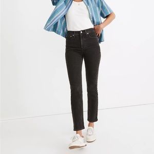 Madewell perfect vintage crop Jean - high rise